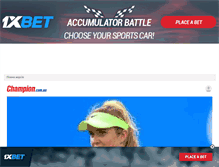 Tablet Screenshot of champion.com.ua